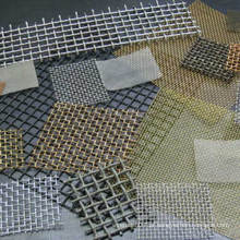 Malha de tecido crimpada de produção especializada